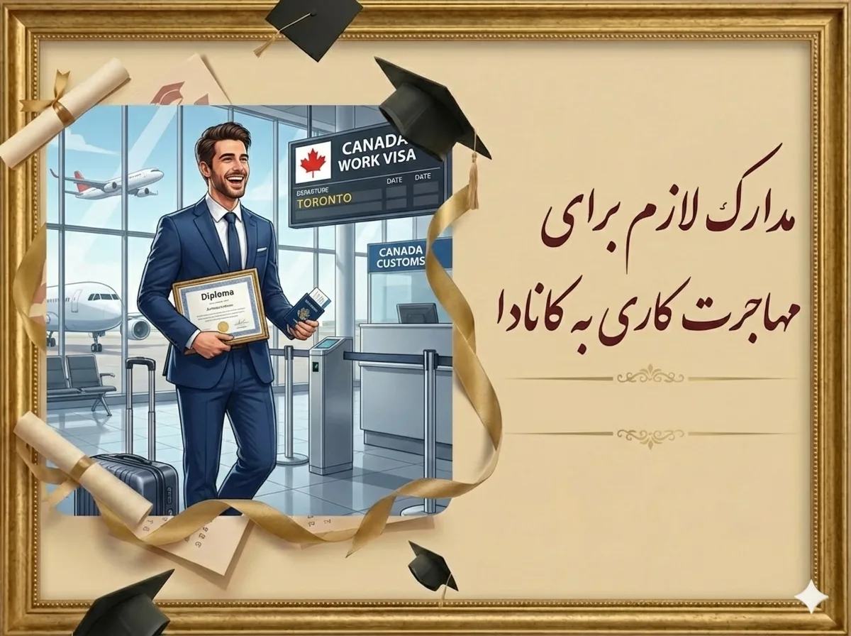 مدارک لازم برای مهاجرت کاری به کانادا
